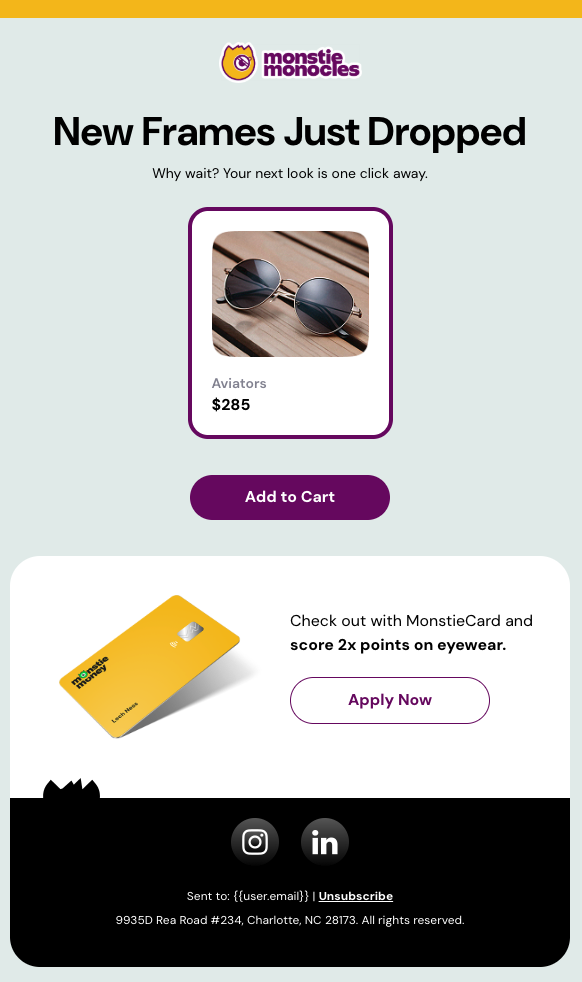 Monstie Monocles Promo